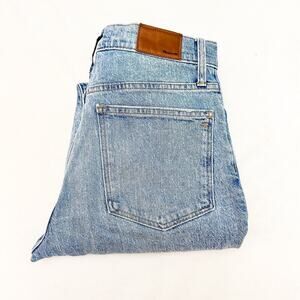 Madewell The Perfect Vintage Straight Jean Medium Wash Denim Size 28P